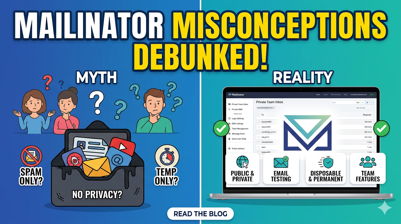 Mailinator Myths Debunked