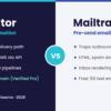 Mailinator vs Mailtrap comparison for QA email testing